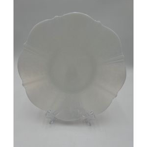 MacBeth Evans American Sweetheart 10.5" Service‎ Plate Vintage Glass Plate